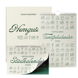 Hemguiden + Familjens städkalender 2026 + Städkalender 2026