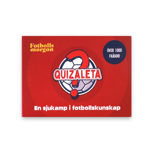 Quizaleta: en sjukamp i fotbollskunskap (förboka)