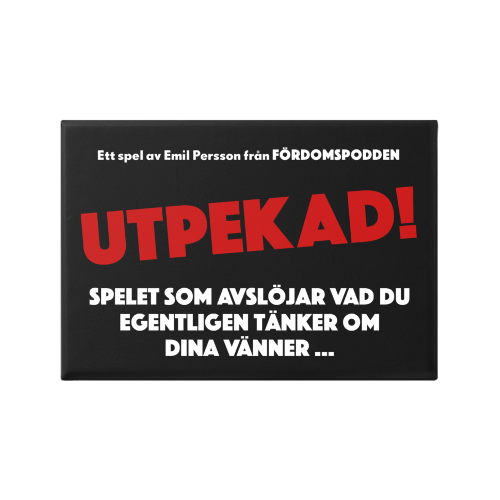 Utpekad! Spelet från Fördomspodden