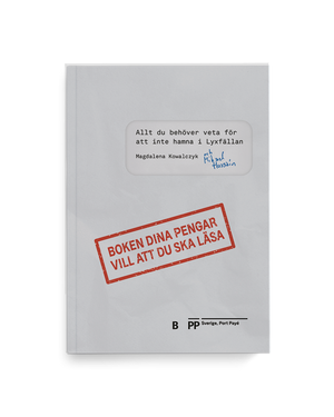 Boken dina pengar vill att du ska läsa