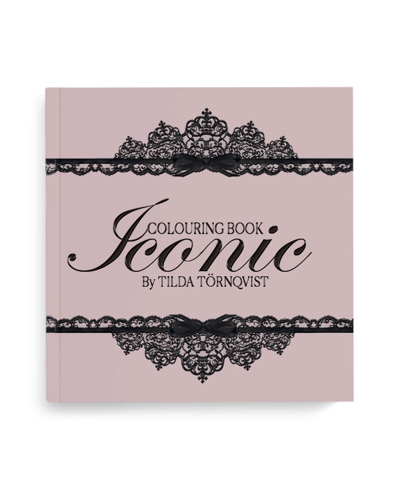 Iconic colouring book