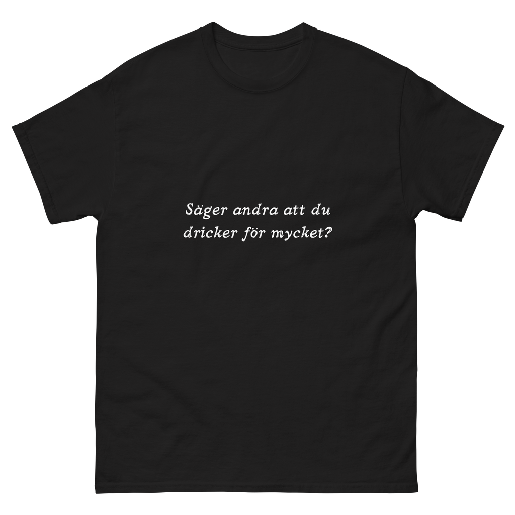 Säger andra att du dricker för mycket?