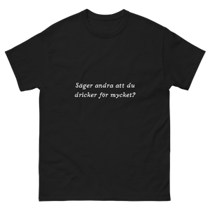 Säger andra att du dricker för mycket?