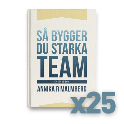 SIGNERAD Så bygger du starka team: en handbok x25